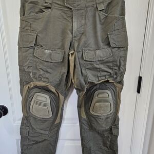 Men's Rugged Cargo Pants - Army Green